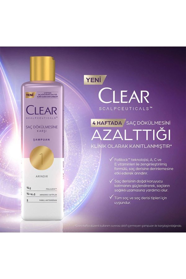 شامپو اورجینال برند Clear کد 670113961 - Image 7