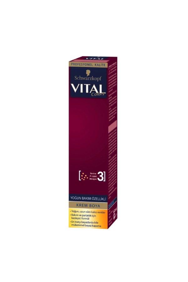 رنگ مو اورجینال برند Vital مدل Koyu Gümüş کد 354996021