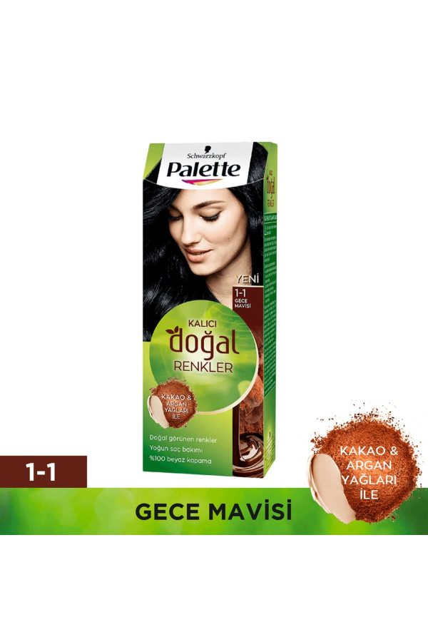 رنگ مو اورجینال برند Palette مدل Permanent Natural Hair Dye کد 337996738