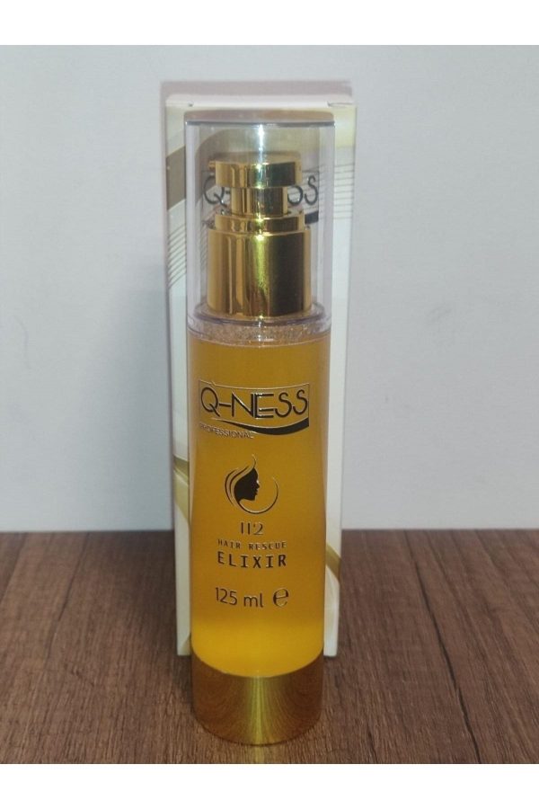 روغن و سرم مو اورجینال برند Q ness professional مدل 112 Hair Rescue Elixir کد 739065104