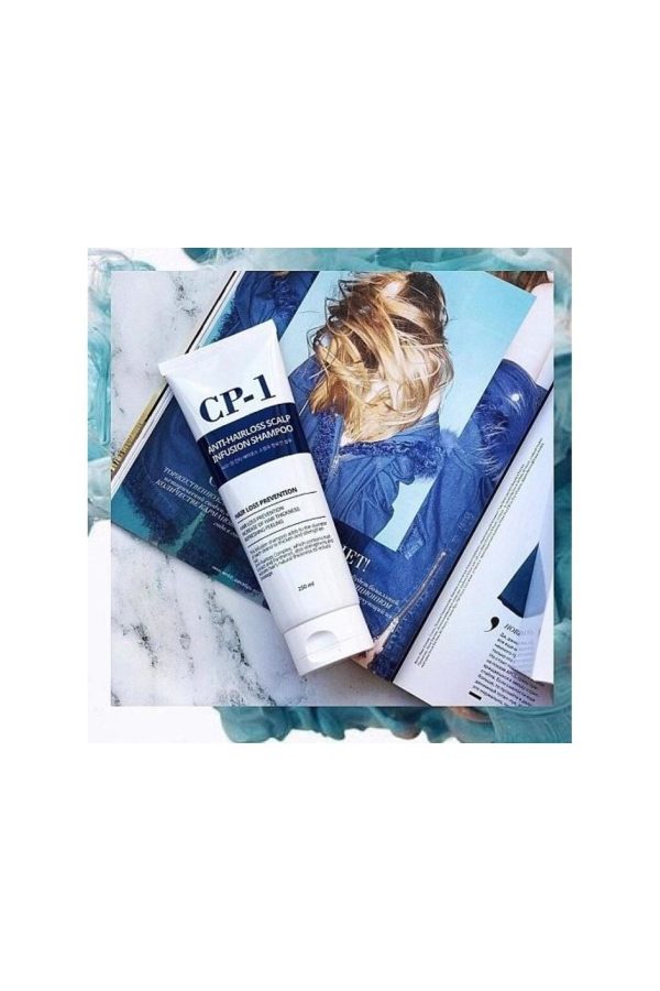 شامپو اورجینال برند Esthetic house مدل Anti-hair Loss Scalp Infusion Shampoo کد 367184116 - Image 3