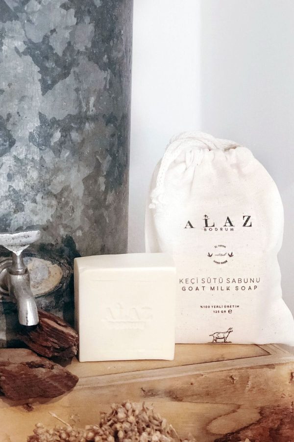 صابون جامد اورجینال برند Alaz bodrum مدل Goat Milk Soap 125 gr کد 110746573