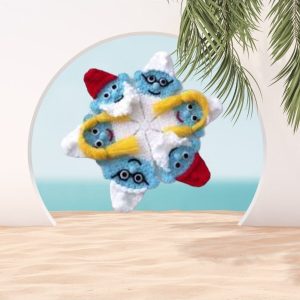 لیف و اسفنج حمام اورجینال برند Jelly ekib کد 736289894