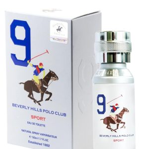 ادکلن اورجینال برند Beverly hills polo club مدل 9 Sport EDT 100ml کد 780503456