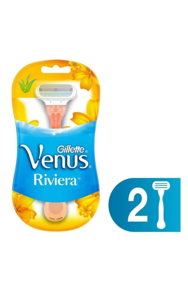 ژیلت و ریش تراش اورجینال برند Gillette مدل Gillette Venus Riviera Disposable کد 70666333