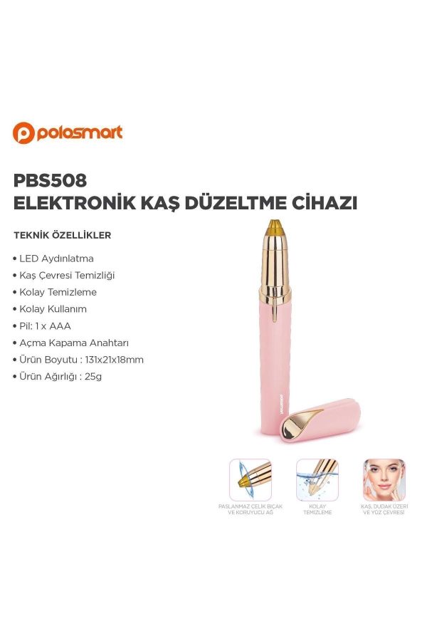 قیچی ابرو اورجینال برند Polosmart مدل Pbs508 کد 814362776 - Image 2