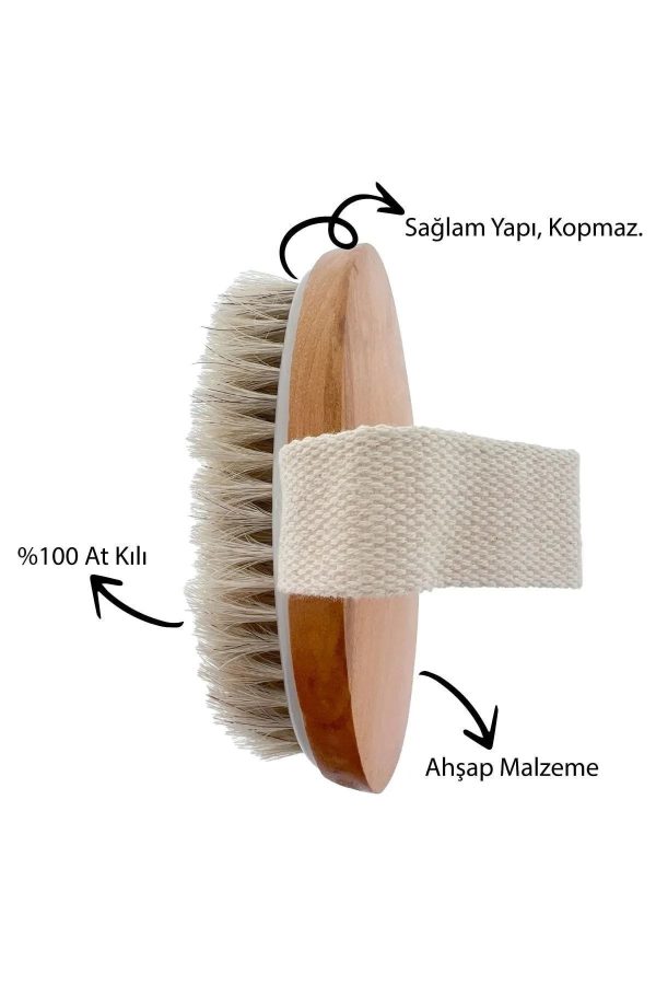 برس سلولیت اورجینال برند Everglow jewelry مدل 100% Natural Horsehair Cellulite Brush کد 681881319 - Image 4