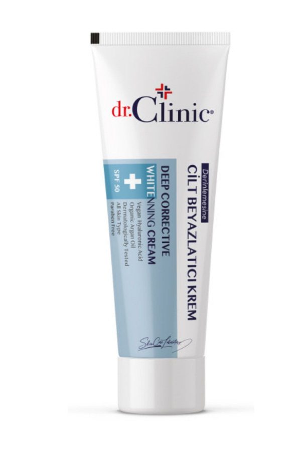 کرم صورت اورجینال برند Dr clinic مدل Deeply Whitening Cream 50 Ml کد 463403467