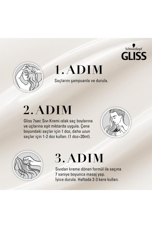 کرم مو اورجینال برند Gliss کد 316161165 - Image 6