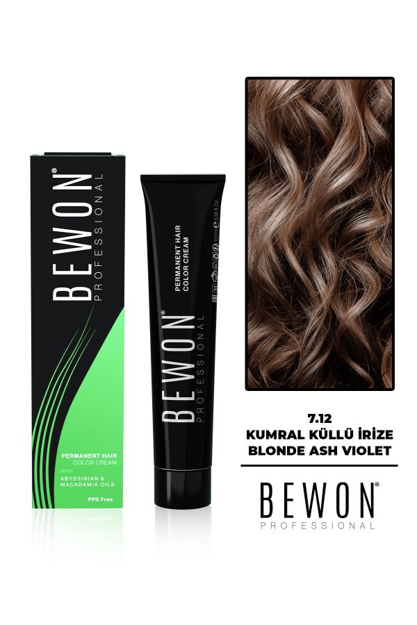 رنگ مو اورجینال برند Bewon مدل Ash Blonde Iridescent کد 774100084