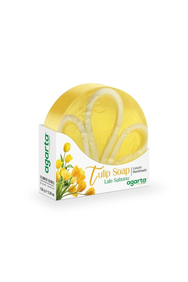 صابون جامد اورجینال برند Agarta مدل Handmade Natural Tulip Soap 150g کد 299659229 - Image 3