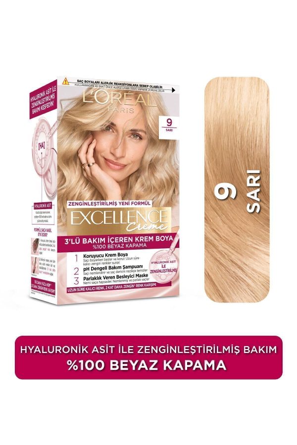 رنگ مو اورجینال برند L oreal paris مدل Excellence Creme کد 1262246