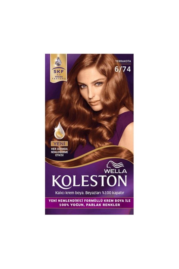 رنگ مو اورجینال برند Wella مدل Set 674 Terrakota کد 239774701