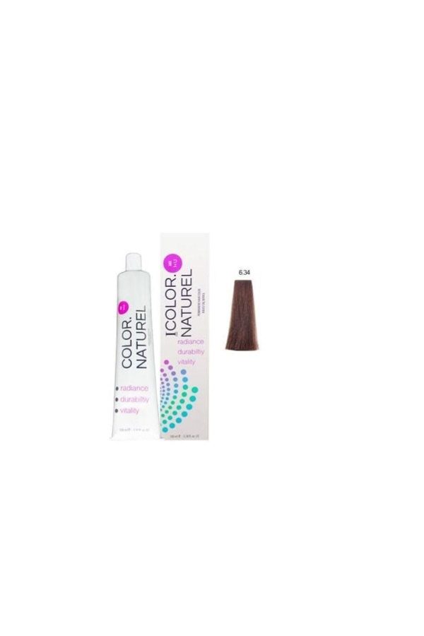 رنگ مو اورجینال برند Icolor natural مدل Natural Color Saç Boyası کد 82899660