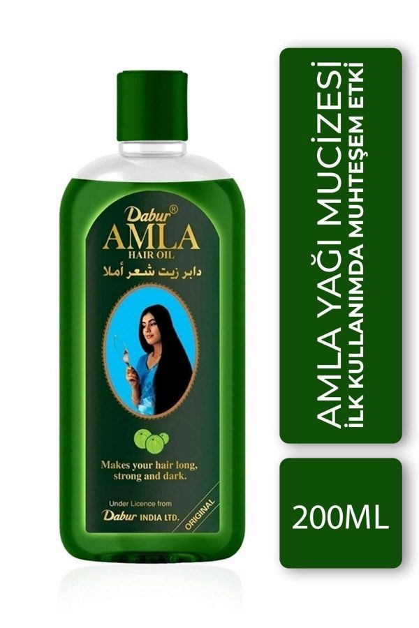 کرم مو اورجینال برند Dabur amla مدل Hair care oil 200 ml کد 226079005