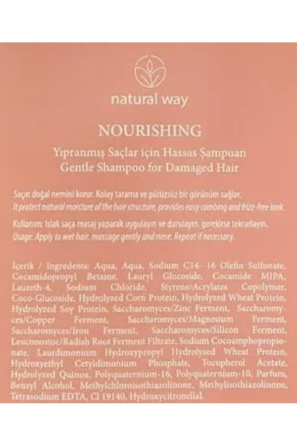 شامپو اورجینال برند Natural way مدل BeautyS301 کد 797169802