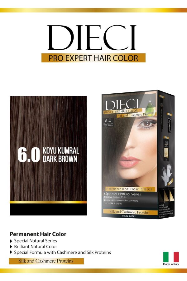 رنگ مو اورجینال برند Dieci مدل Eko Kit Saç Boyası کد 830637559
