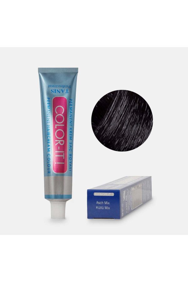 رنگ مو اورجینال برند Tanis professional مدل Color-ıt Küllü Mix کد 792477491
