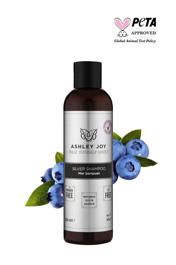 شامپو اورجینال برند Ashley joy مدل Silver Purple Shampoo 250ml X2 کد 762174592 - Image 7