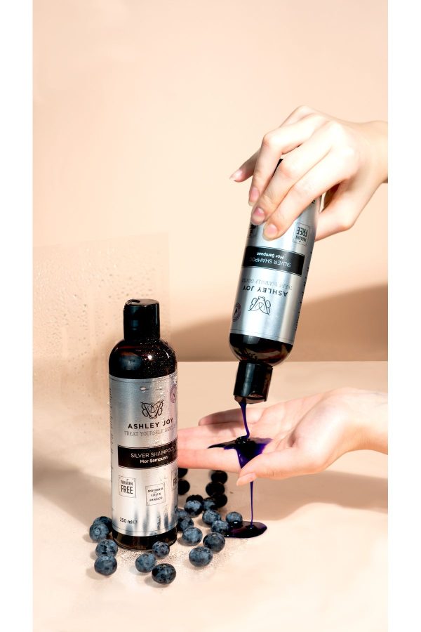 شامپو اورجینال برند Ashley joy مدل Silver Purple Shampoo 250ml X2 کد 762174592 - Image 8