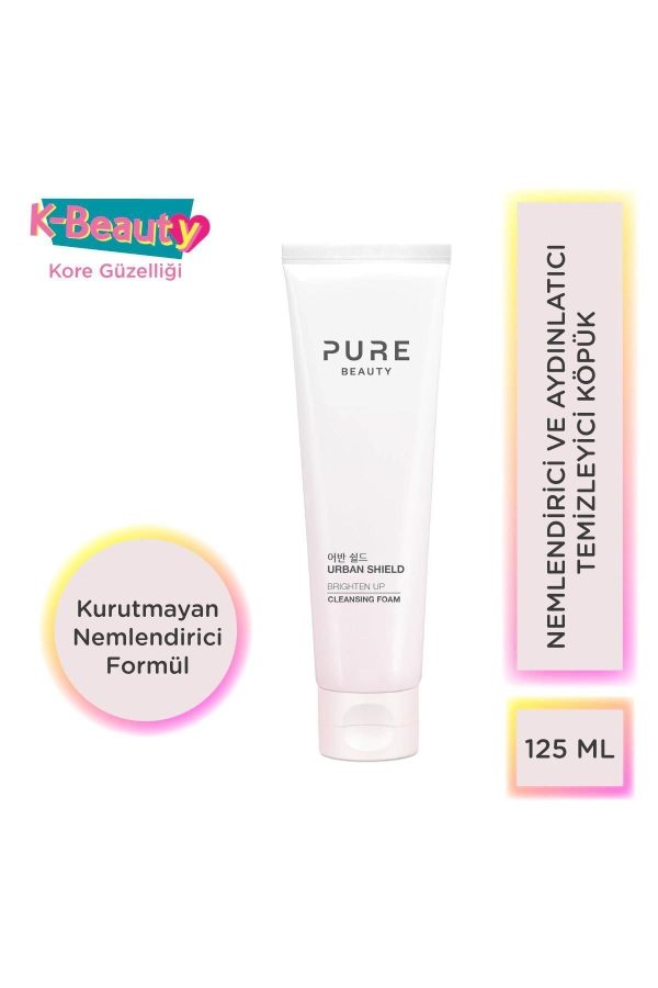پاک کننده صورت اورجینال برند Pure beauty مدل Brighten Up Cleansing Foam 125ml کد 261702532 - Image 2