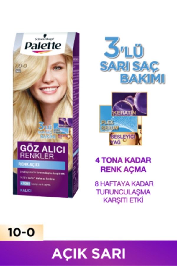 رنگ مو اورجینال برند Palette کد 78409584