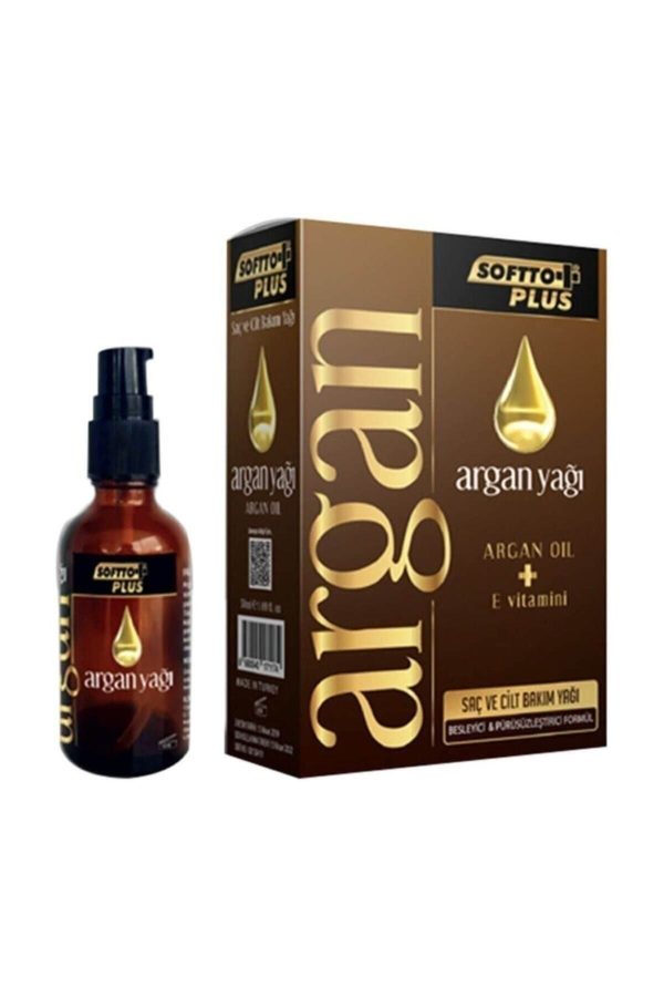 روغن و سرم مو اورجینال برند Softto plus مدل Argan Oil 50ml, miracle2021 کد 455916580