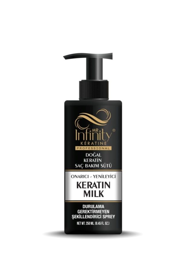 روغن و سرم مو اورجینال برند Mr infinity مدل Keratin Milk 250 ml کد 98501501