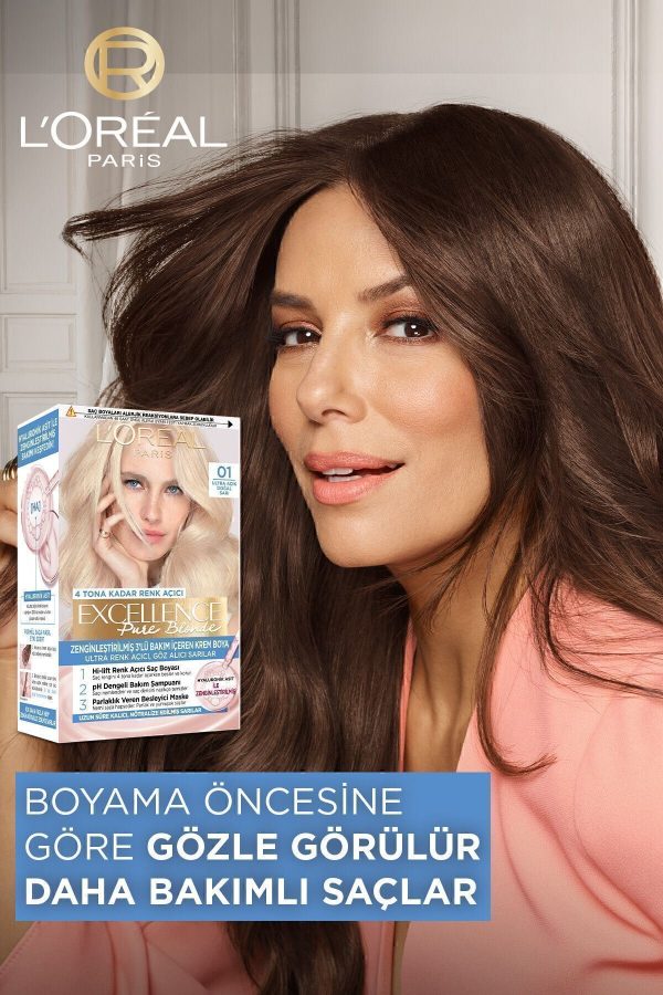رنگ مو اورجینال برند L oreal paris مدل Excellence Creme Saç Boyası کد 1262228 - Image 2