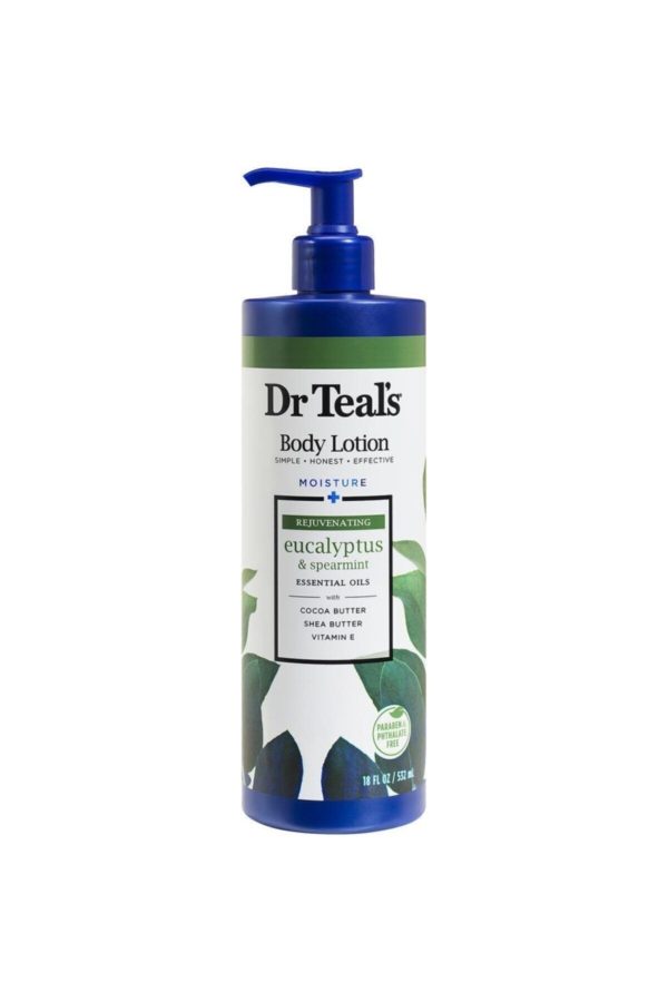 کرم بدن اورجینال برند Dr teals مدل Eucalyptus Rejuvenating Body Lotion 532ml کد 109307484