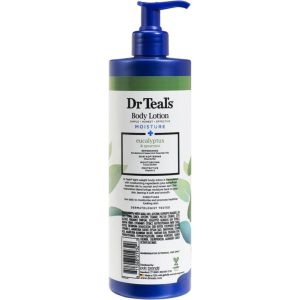 کرم بدن اورجینال برند Dr teals مدل Eucalyptus Rejuvenating Body Lotion 532ml کد 109307484