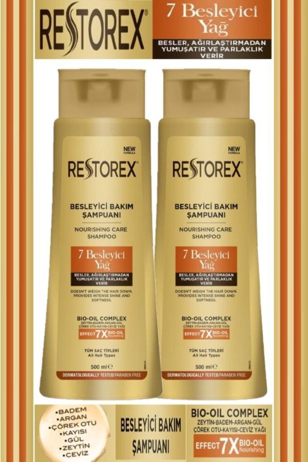 شامپو اورجینال برند Restorex کد 344547850
