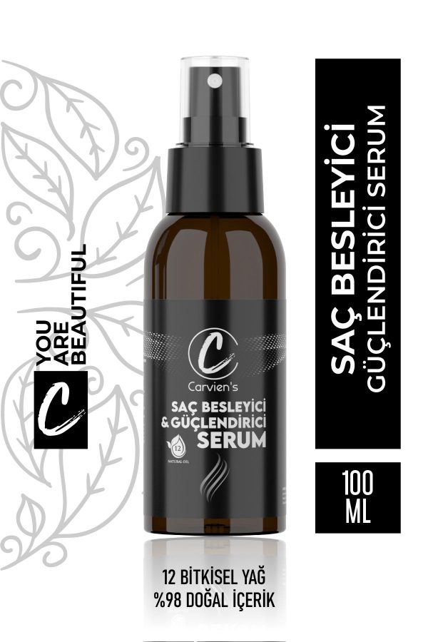 روغن و سرم مو اورجینال برند Carvien s مدل Hair Nourishing Strengthening Serum کد 126289688