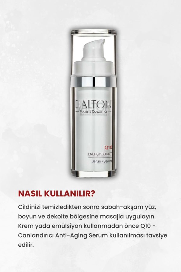 سرم پوست اورجینال برند Dalton marine cosmetics مدل Q10 Anti Aging Serum کد 66329584 - Image 5