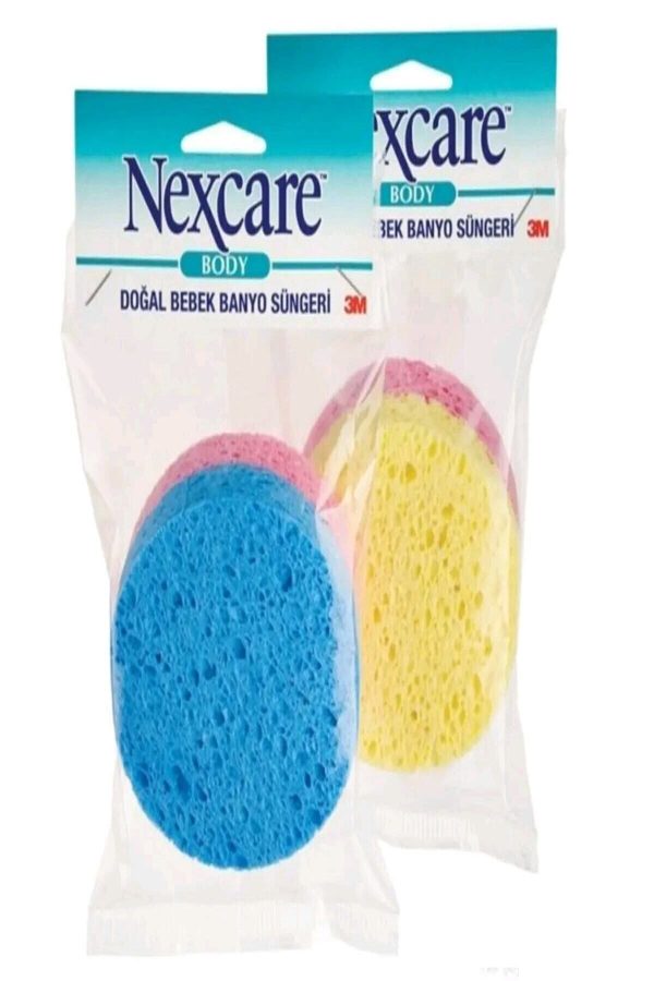 لیف و اسفنج حمام اورجینال برند Nexcare مدل Natural Baby Bath Sponge کد 43869499