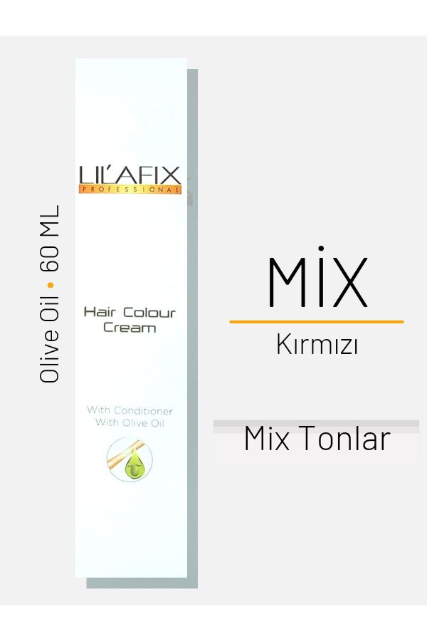 رنگ مو اورجینال برند Lilafix مدل Mix Ton Kırmızı کد 668381077