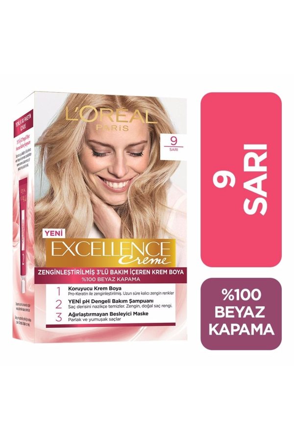 رنگ مو اورجینال برند Excellence کد 670315543