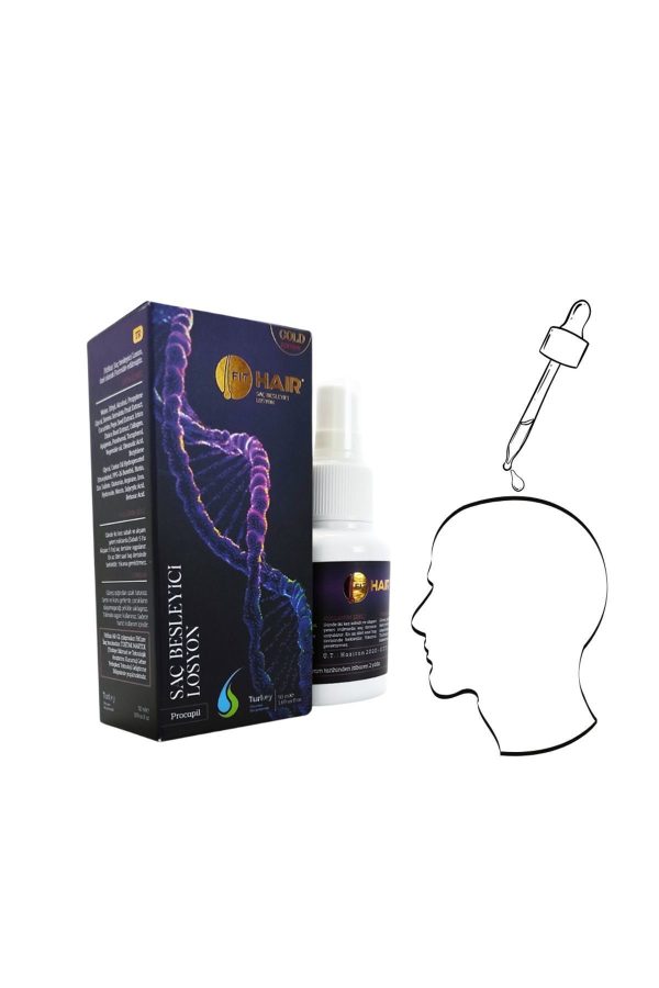 روغن و سرم مو اورجینال برند Fitcare shopping مدل Gold Hair Loss Treatment Lotion کد 80055058 - Image 8