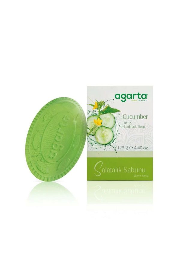 صابون جامد اورجینال برند Agarta مدل Natural cucumber soap 125 g کد 303314233