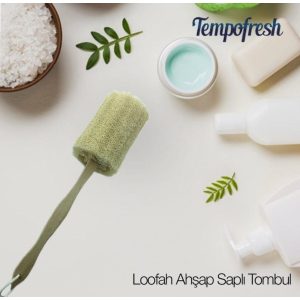 لیف و اسفنج حمام اورجینال برند Tempofresh مدل Loofah Wood Handle Round کد 280929546