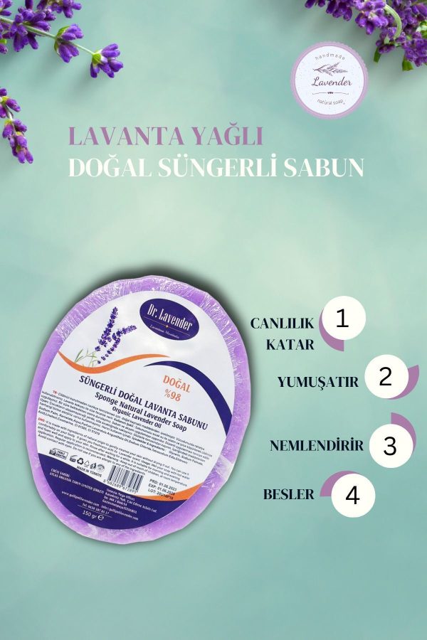 صابون جامد اورجینال برند Dr lavender کد 775532754