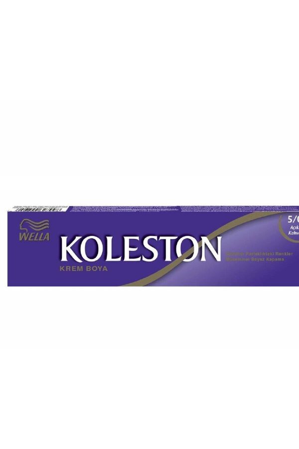 رنگ مو اورجینال برند Wella مدل Tüp saç boyası açık kahve کد 75542215