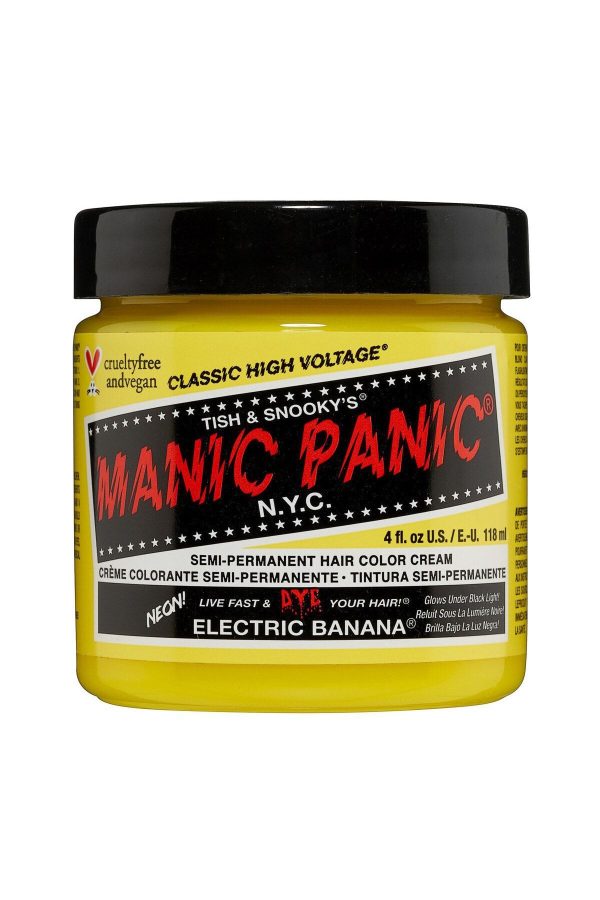 رنگ مو اورجینال برند Manic panic مدل Classic Electric Banana کد 49135057
