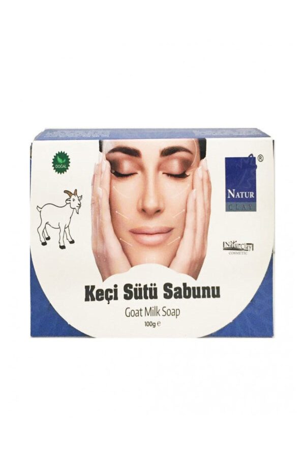 صابون جامد اورجینال برند Naturclay مدل Goat Milk Soap 100g کد 694953975