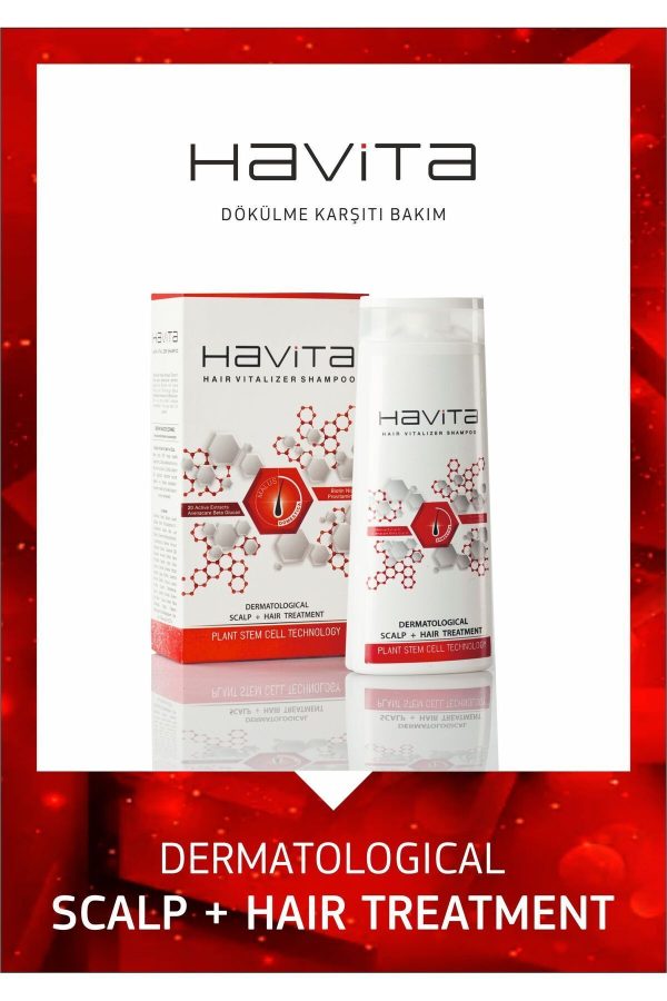 شامپو اورجینال برند Havita مدل Hair Vitalizer Şampuan 300ml کد 288662000