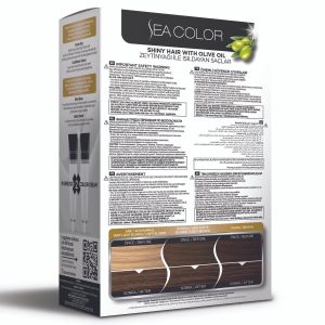 رنگ مو اورجینال برند Sea color کد 814405611