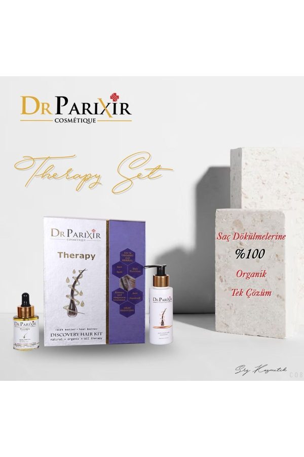 ست مراقبت از مو اورجینال برند Dr parixir cosmetique مدل Therapy DISCOVERY HAIR KIT کد 822581988