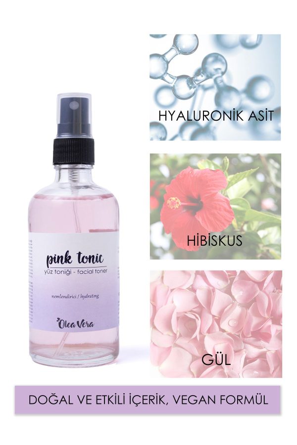 کرم جوان کننده اورجینال برند Olea vera مدل Pink Tonic Facial Toner کد 193839918 - Image 2