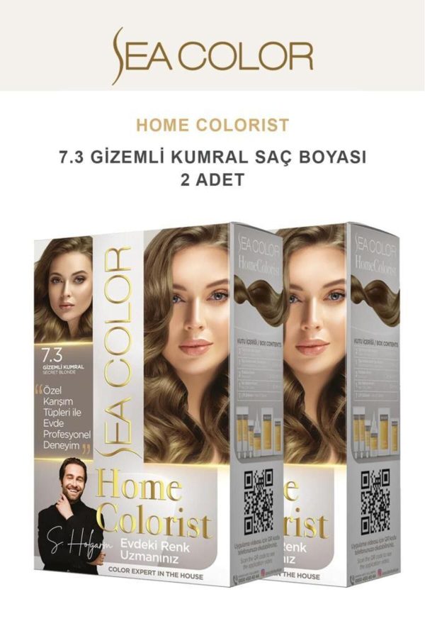 رنگ مو اورجینال برند Sea color کد 832612044