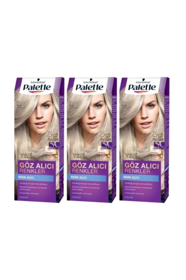 رنگ مو اورجینال برند Palette مدل 10-1 Light Blonde کد 230601005
